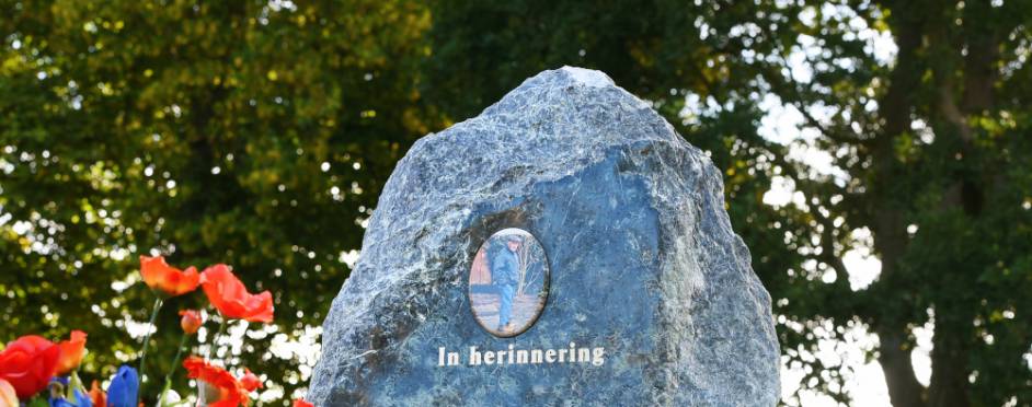 foto op grafsteen