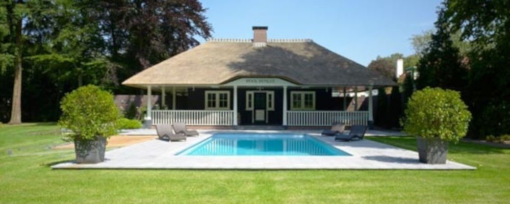 Luxe poolhouse in Schaarsbergen