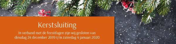 Kerstsluiting 2019