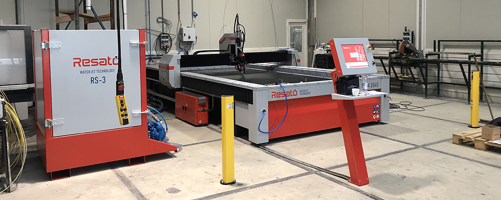 Resato waterjet snijmachine