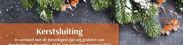 Kerstsluiting 2020