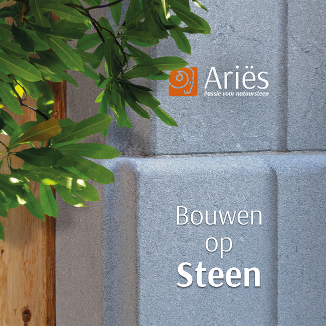 Bouw brochure Ariës Natuursteen 2025